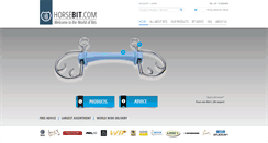 Desktop Screenshot of horsebit.com